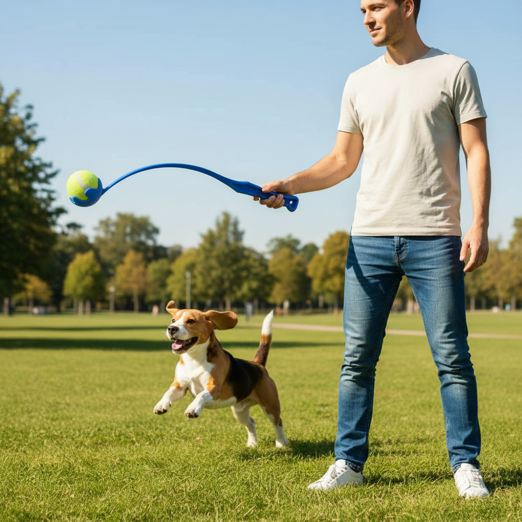 Pet Throwing Stick, Throwing Device, Throwing Toy, Dog And Cat Interactive Ball Picking Pet Toy Training Toys Pet Supplies